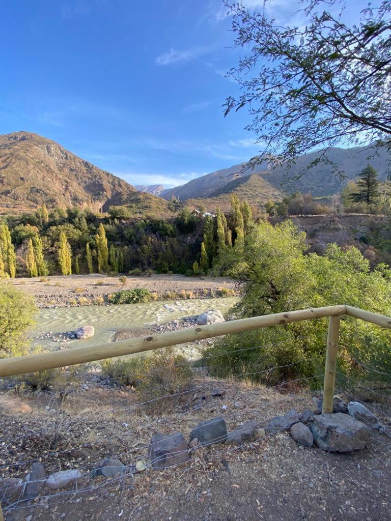 הוילה סאן חוזה דה מאייפו Cabanas Parque Almendro מראה חיצוני תמונה