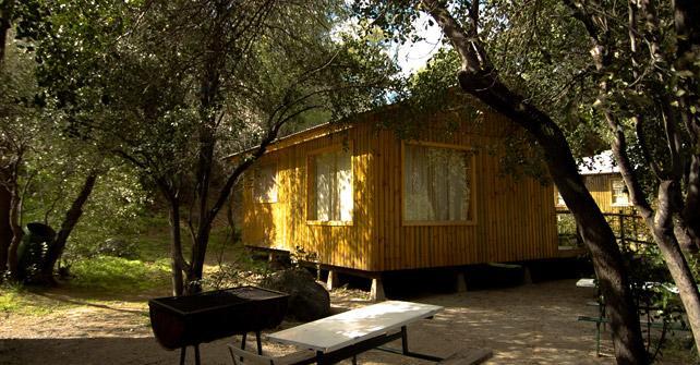 הוילה סאן חוזה דה מאייפו Cabanas Parque Almendro מראה חיצוני תמונה