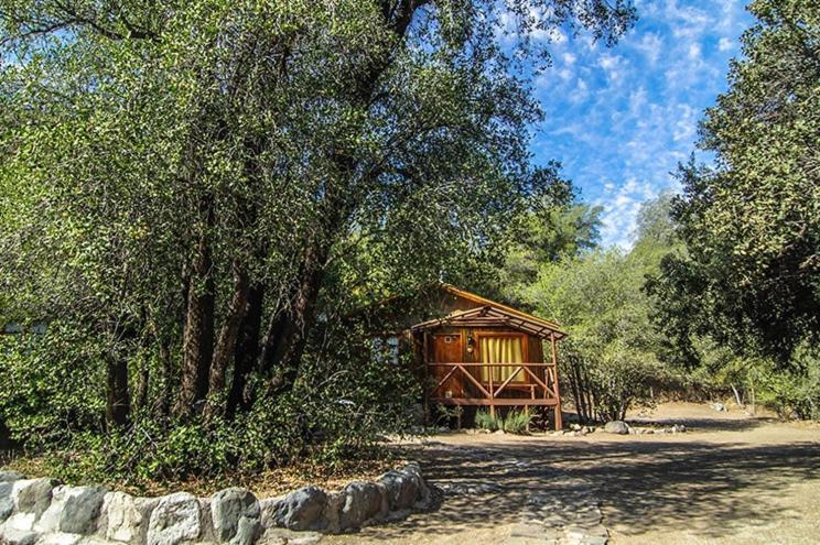 הוילה סאן חוזה דה מאייפו Cabanas Parque Almendro מראה חיצוני תמונה